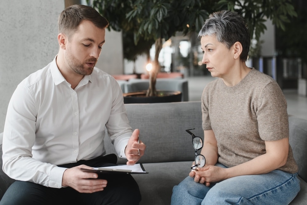 Individual therapy inside residential rehab